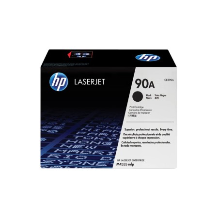 HP 90A toner LaserJet noir authentique (CE390A)