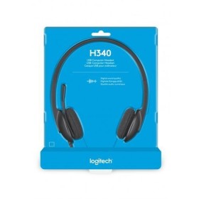 CASQUE USB LOGITECH H340 AVEC MICROPHONE